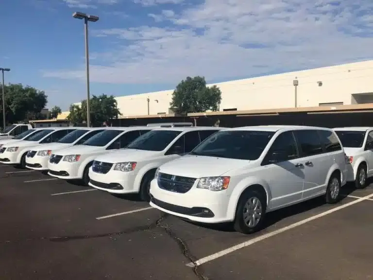 Commercial fleet washing service